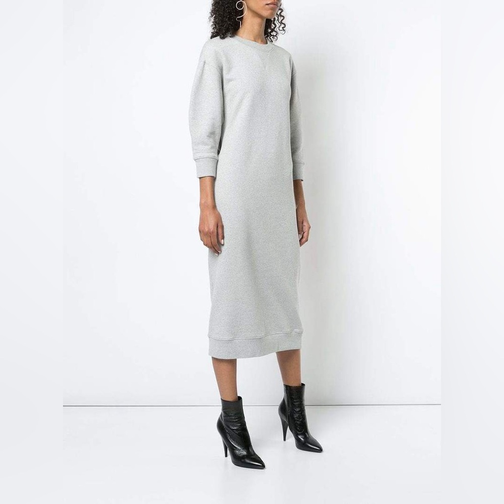 Tibi Easy HG Open Back Sweatshirt Dress Size Women’s Small